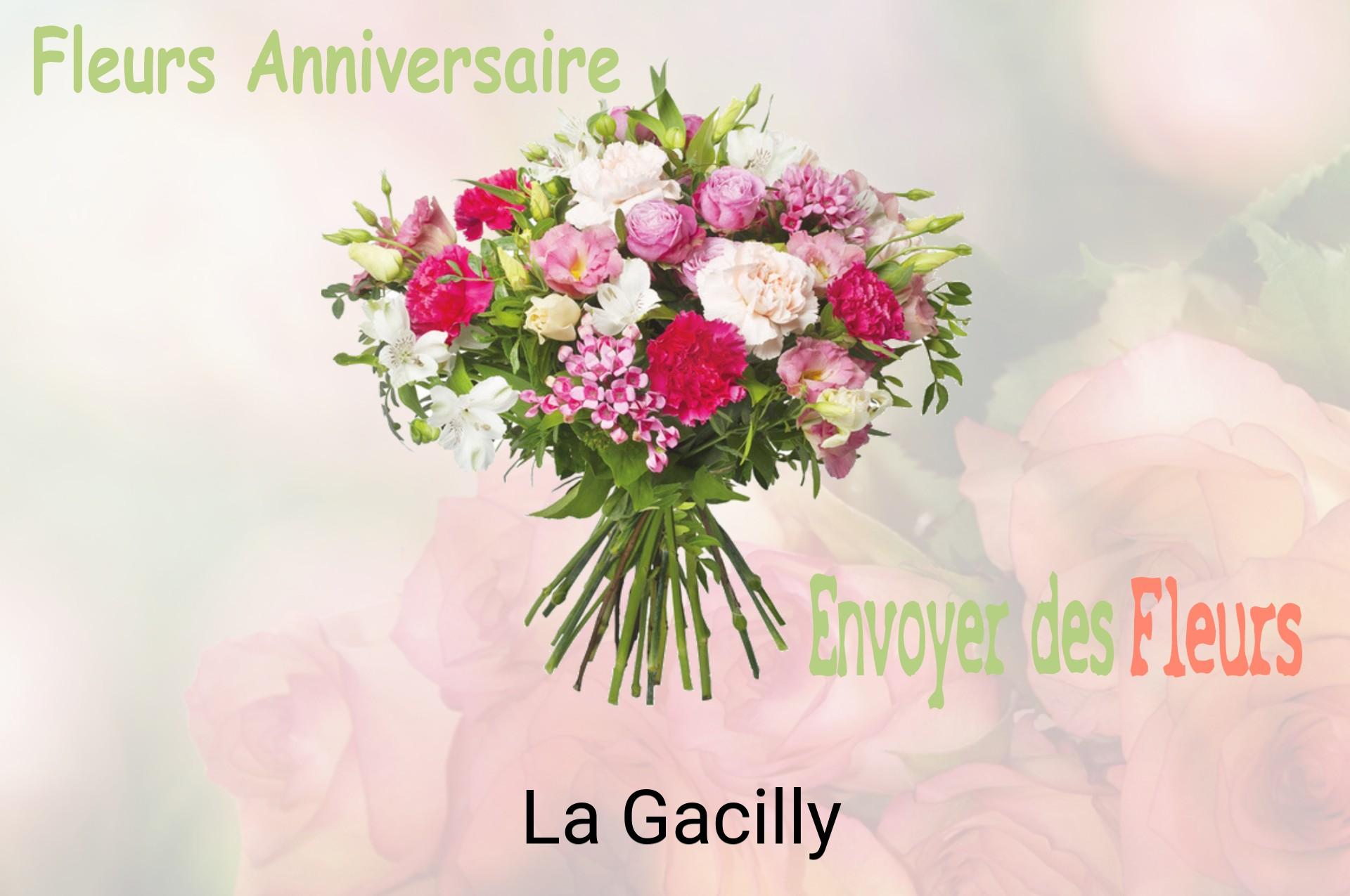 Bouquet de fleurs d’anniversaire livré à La Gacilly